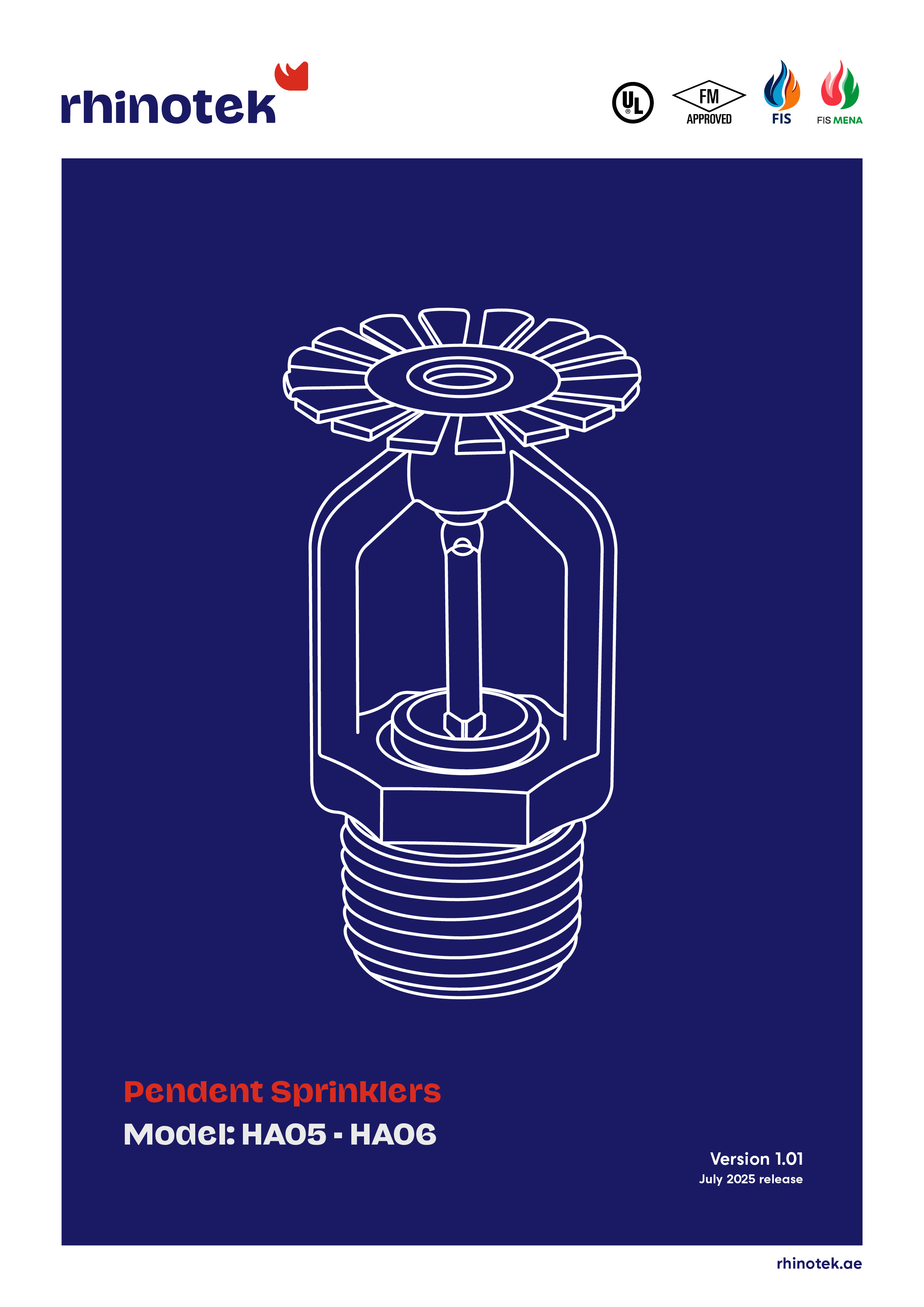 Pendent Sprinklers